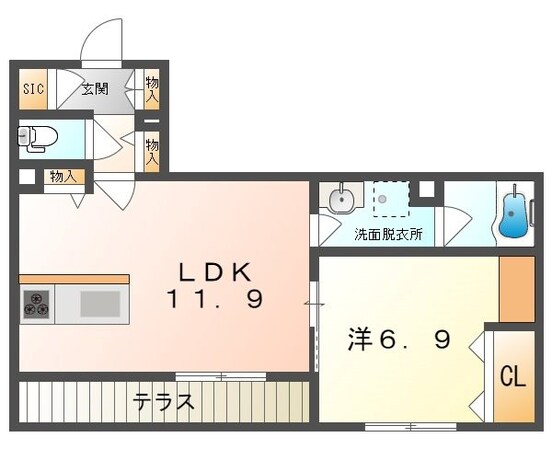 ShaMaison RoseGroveの物件間取画像